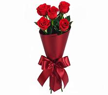 Букет 5 Красных роз Эдлесс Лав в Азове