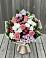 Букет цветов из: Альстромерии, Гвоздики, Розы и Хризантемы в Азове
