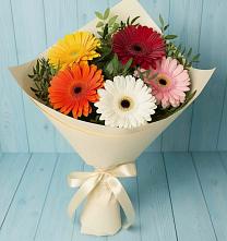 Букет цветов из:  Герберы в Азове