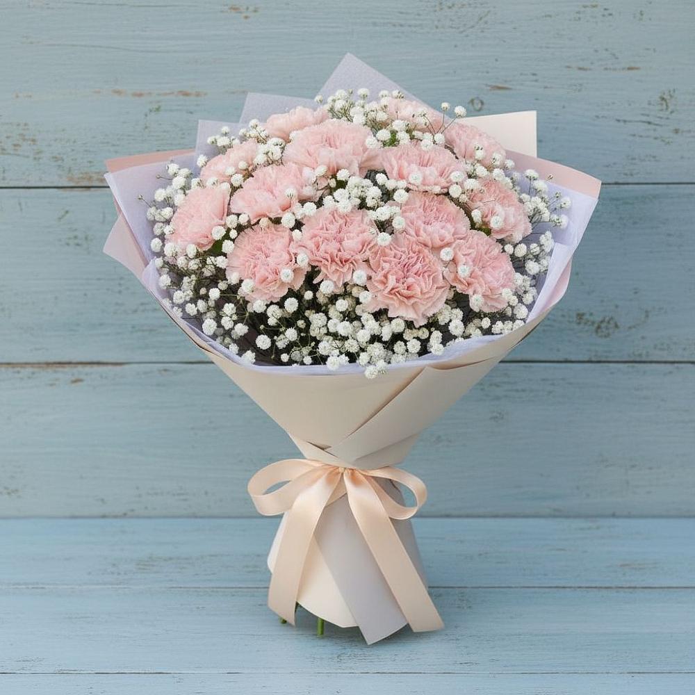 Букет цветов из: Гвоздики в Азове