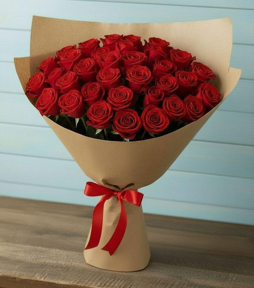 Букет Красные розы Милано в Азове