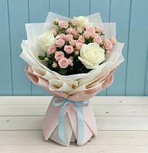Букет цветов из:  Розы в Азове