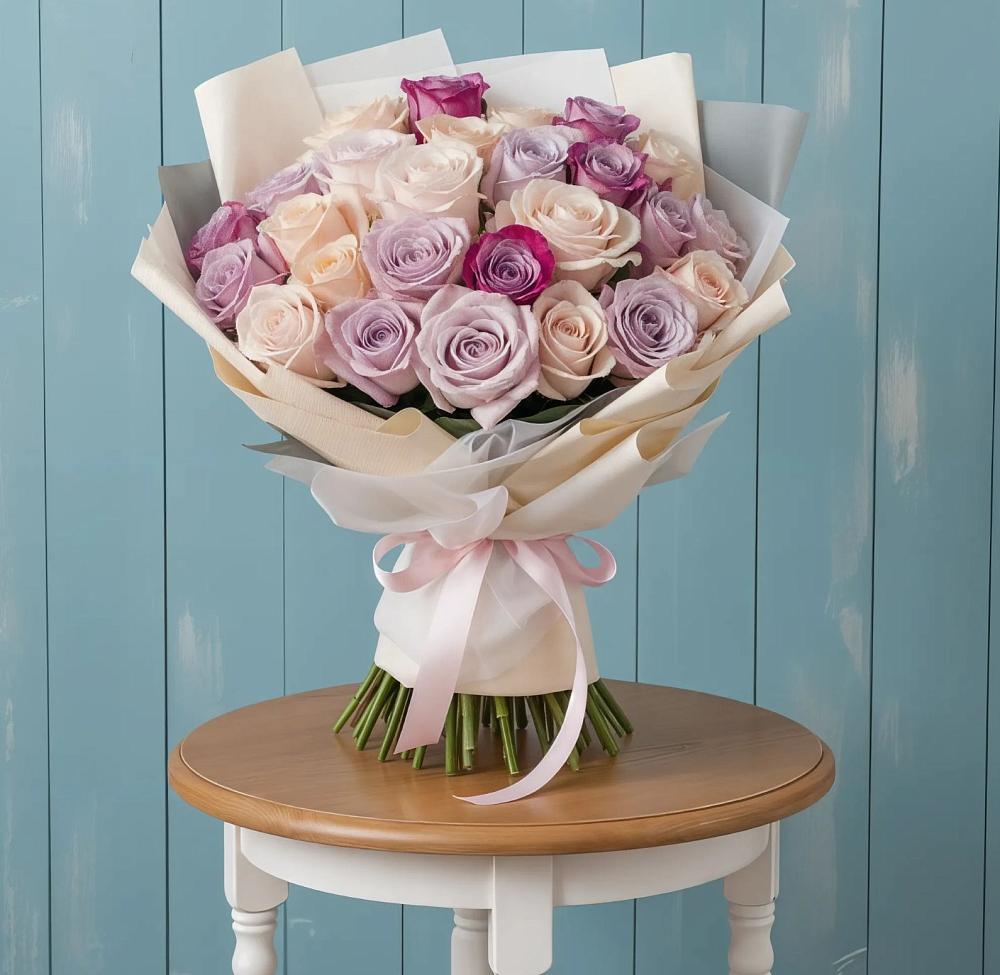 Букет цветов из: Розы в Азове