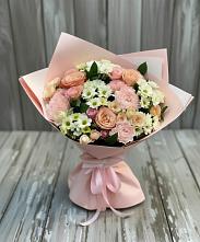 Букет цветов из:  Гвоздики, Розы и Хризантемы #REPLACE_PRED# Азове