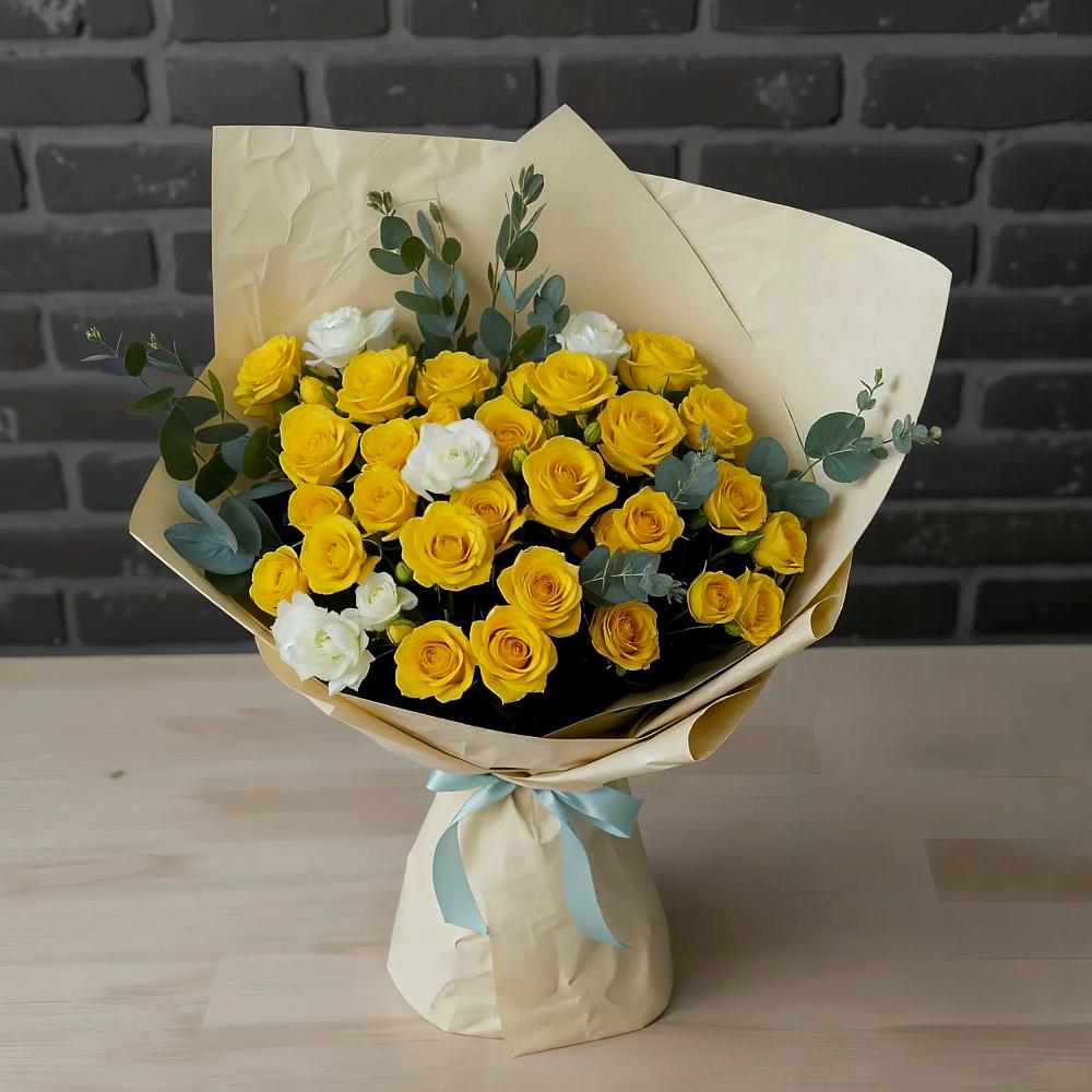 Букет цветов из: Розы в Азове