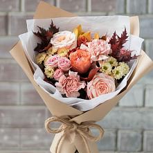 Букет цветов из:  Гвоздики, Хризантемы и Розы #REPLACE_PRED# Азове