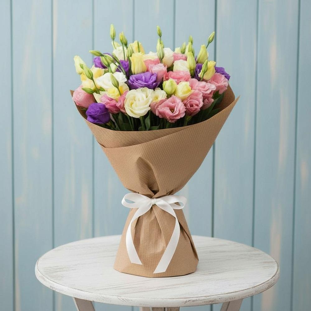 Букет цветов из: Лизиантусы в Азове