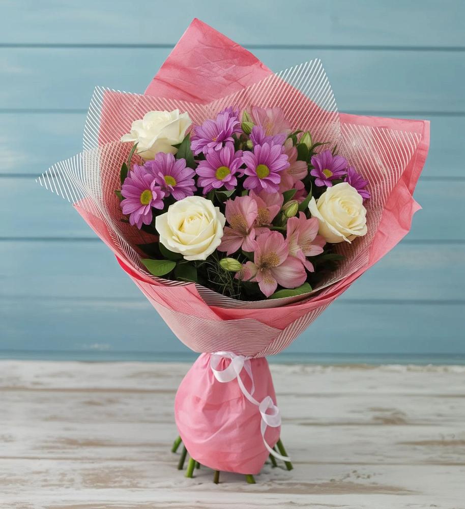 Букет цветов из: Герберы в Азове